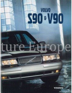 1997 VOLVO S90 / V90 BROCHURE GERMAN