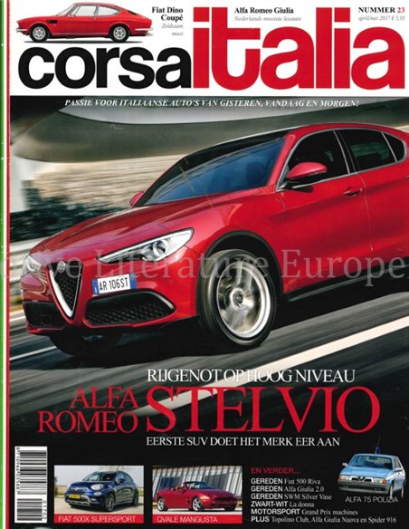 2017 CORSA ITALIA MAGAZINE 23 NIEDERLÄNDISCH