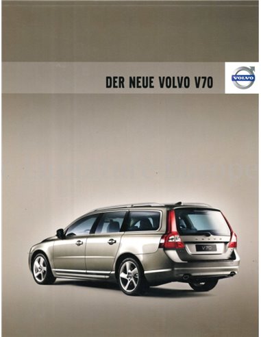 2008 VOLVO V70 BROCHURE GERMAN