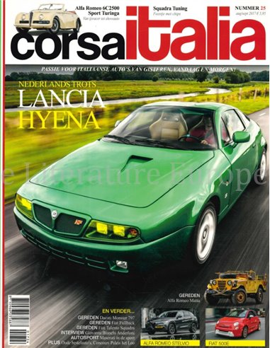 2017 CORSA ITALIA MAGAZINE 25 NEDERLANDS