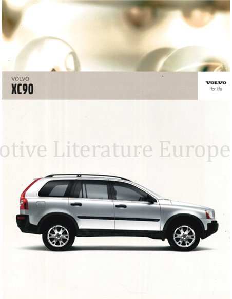 2006 VOLVO XC90 BROCHURE GERMAN