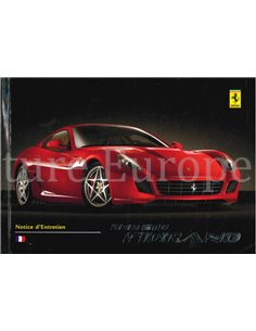 2006 FERRARI 599 GTB FIORANO BETRIEBSANLEITUNG FRANZÖSISCH