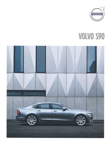 2017 VOLVO S90 BROCHURE DUTCH