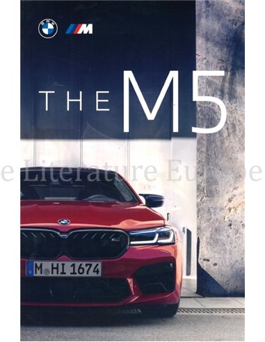 2020 BMW M5 BROCHURE DUTCH