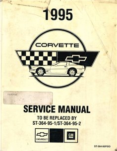 1995 CHEVROLET CORVETTE WERKSTATTHANDBUCH ENGLISCH
