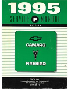 1995 CHEVROLET CAMARO | PONTIAC FIREBIRD WORKSHOP MANUAL ENGLISH  2
