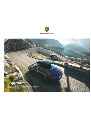 2020 PORSCHE TEQUIPMENT PROSPEKT NIEDERLÄNDISCH