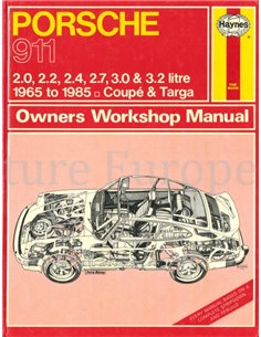 PORSCHE 911: 2.0 | 2.2 | 2.4 | 2.7 | 3.0 | 3.2 LITRE 1965 T0 1985, COUPE TARGA,VRAAGBAAK ENGELS
