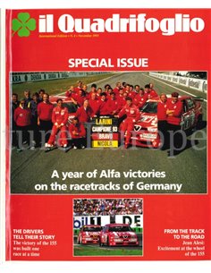 1993 ALFA ROMEO IL QUADRIFOGLIO MAGAZINE SPECIAL ISSEU, INTERNATIONAL EDITION