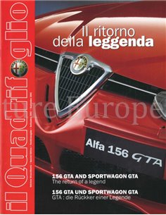 2001 ALFA ROMEO IL QUADRIFOGLIO MAGAZINE, SONDERAUSGABE 