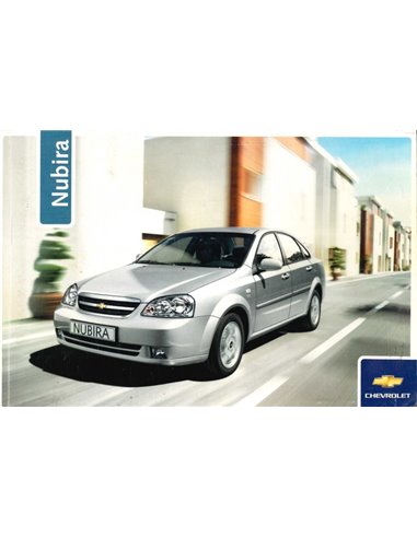 2007 CHEVROLET NUBIRA BETRIEBSANLEITUNG NIEDERLANDISCH