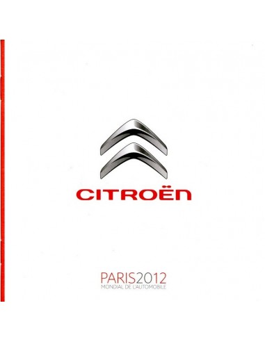 2012 CITROEN PARIJS PERSMAP DVD