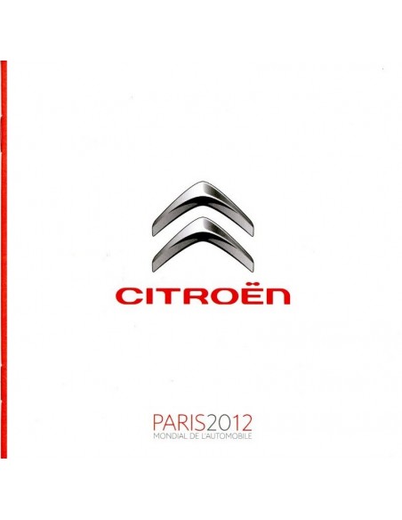 2012 CITROEN PARIJS PERSMAP DVD