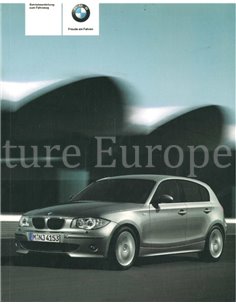 2004 BMW 1 SERIE INSTRUCTIEBOEKJE DUITS