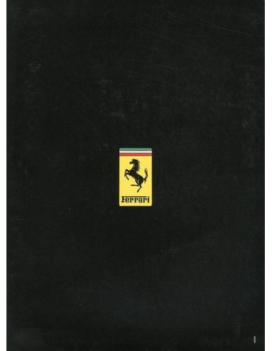 1984 FERRARI 288 GTO PERSMAP ITALIAANS 305/84 & ZINCROX BROCHURE 306/84