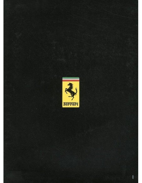 1984 FERRARI 288 GTO PERSMAP ITALIAANS 305/84 & ZINCROX BROCHURE 306/84