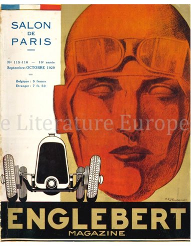 1929 ENGLEBERT MAGAZINE 115-116 FRENCH