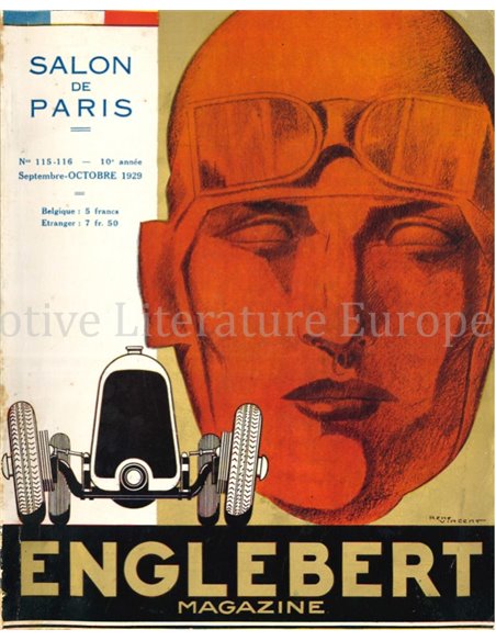 1929 ENGLEBERT MAGAZINE 115-116 FRENCH