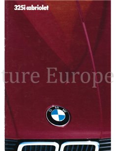 1986 BMW 3 SERIES CABRIO PROSPEKT FRANZÖSISCH
