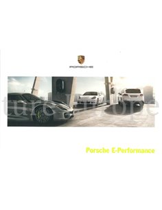 2016 PORSCHE E-PERFORMANCE BROCHURE DUITS