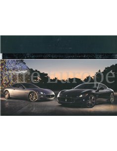 2009 MASERATI GRANTURISMO S BROCHURE DUITS