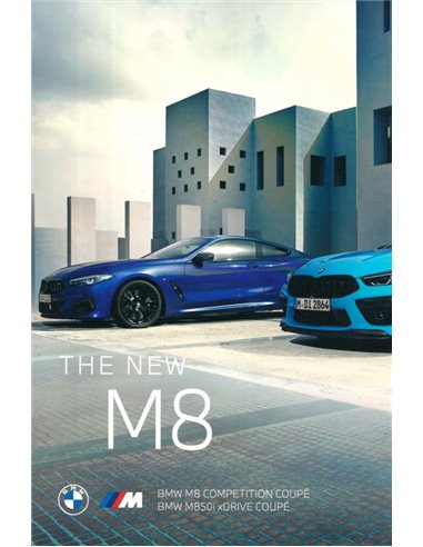 2022 BMW M8 COUPE BROCHURE NEDERLANDS