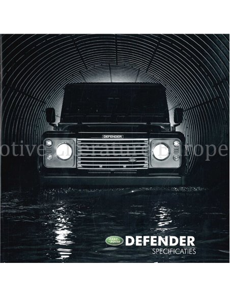 2002 LAND ROVER DEFENDER PROSPEKT NIEDERLÄNDISCH