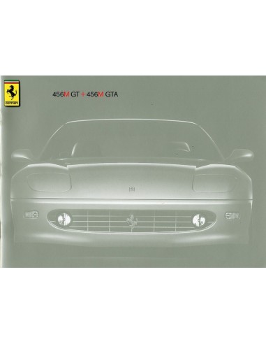 2000 FERRARI 456M GT & GTA PERSMAP ITALIAANS / ENGELS1340/98