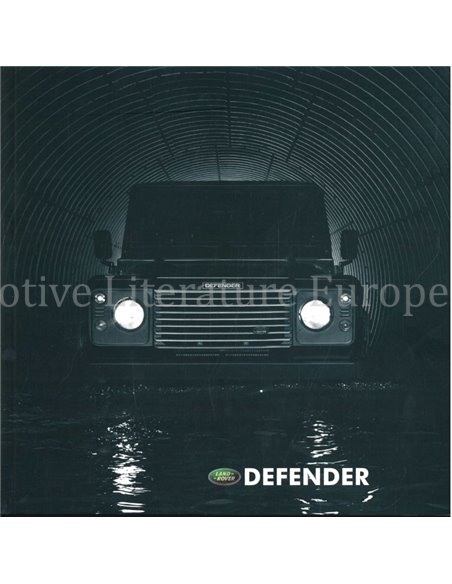 2002 LAND ROVER DEFENDER PROSPEKT NIEDERLÄNDISCH