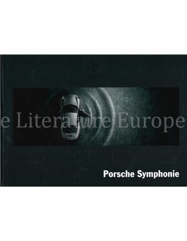 2015 PORSCHE SYMPHONIE PROSPEKT DEUTSCH