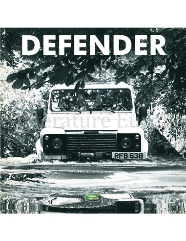 2001 LAND ROVER DEFENDER BROCHURE ENGELS