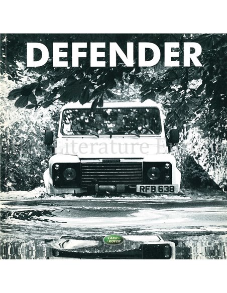 2001 LAND ROVER DEFENDER BROCHURE ENGELS