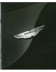 1995 ASTON MARTIN PROGRAMMA BROCHURE ENGELS