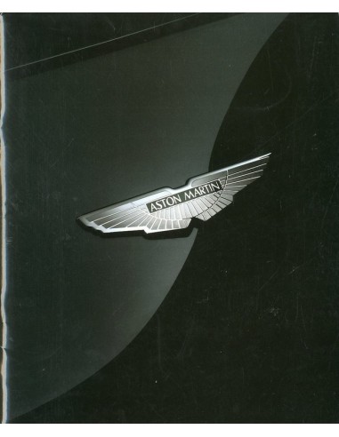 1995 ASTON MARTIN PROGRAMMA BROCHURE ENGELS
