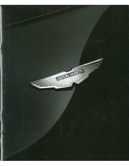 1995 ASTON MARTIN PROGRAMMA BROCHURE ENGELS