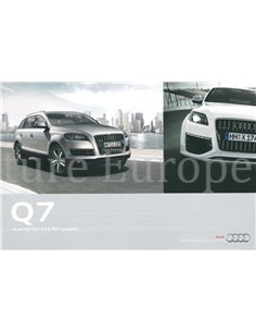 2010 AUDI Q7 BROCHURE NEDERLANDS