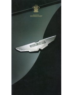1995 ASTON MARTIN PROGRAMMA BROCHURE ENGELS