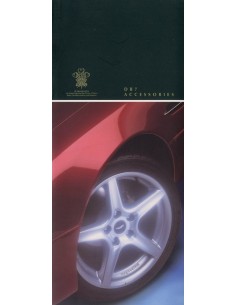 1998 ASTON MARTIN DB7 ACCESSOIRES BROCHURE ENGELS
