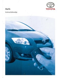 2012 TOYOTA AURIS INSTRUCTIEBOEKJE NEDERLANDS