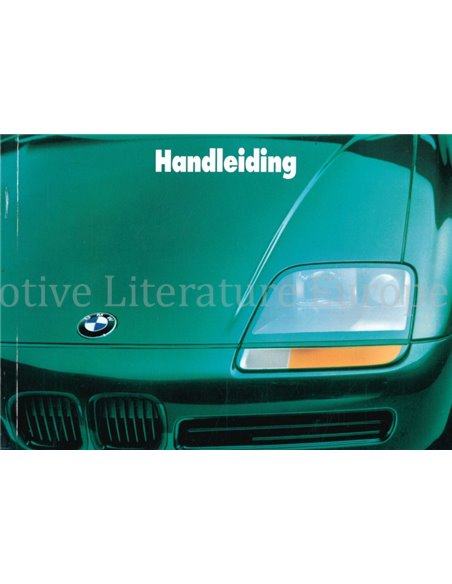 1989 BMW Z1 BETRIEBSANLEITUNG NIEDERLÄNDISCH