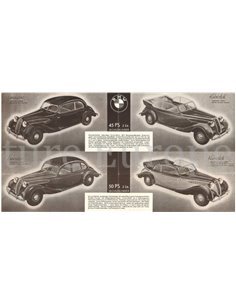 1939 BMW RANGE BROCHURE GERMAN 2