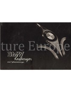1939 BMW PROGRAMMA BROCHURE DUITS