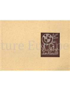 1939 BMW 326 BROCHURE GERMAN