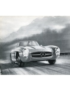 1956 MERCEDES BENZ 300 SL ROADSTER BROCHURE DUITS 2