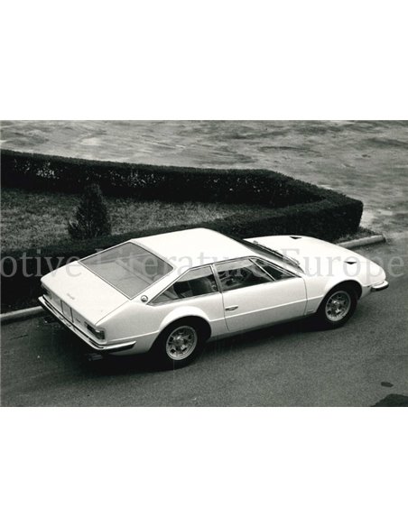 1970 LAMBORGHINI JARAMA 400 GT PERSMAP ENGELS