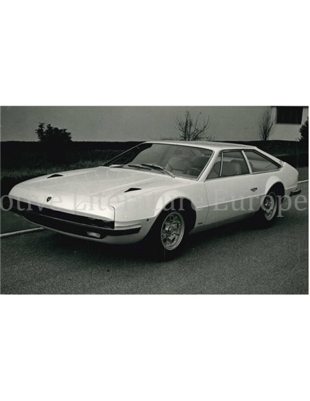 1970 LAMBORGHINI JARAMA 400 GT PRESSEMAPPE ENGLISCH