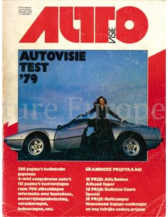1979 AUTOVISIE JAARBOEK NEDERLANDS