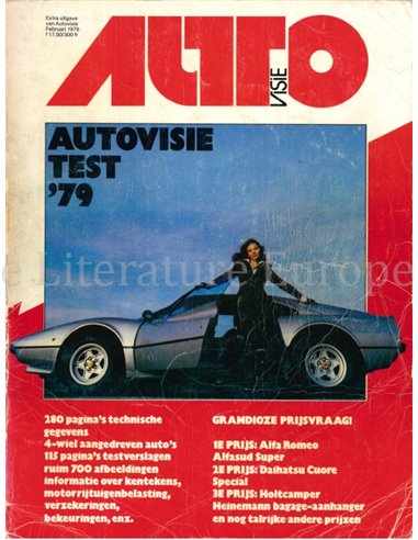1979 AUTOVISIE JAHRBUCH NIEDERLÄNDISCH