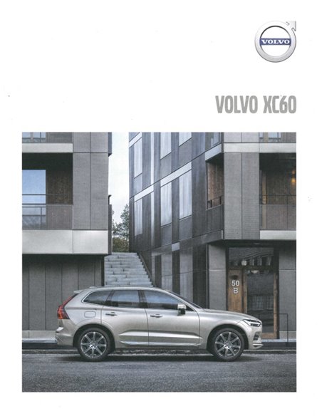 2019 VOLVO XC60 PROSPEKT NIEDERLÄNDISCH