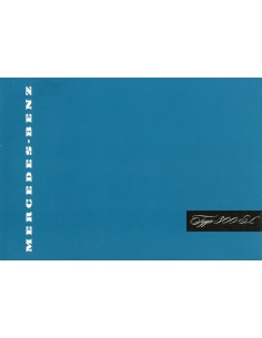 1955 MERCEDES BENZ 300 SL BROCHURE DUITS